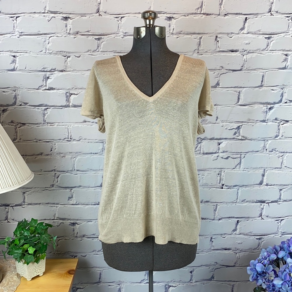 Isaac Mizrahi Lightweight See-Through Sweater Sz. XL